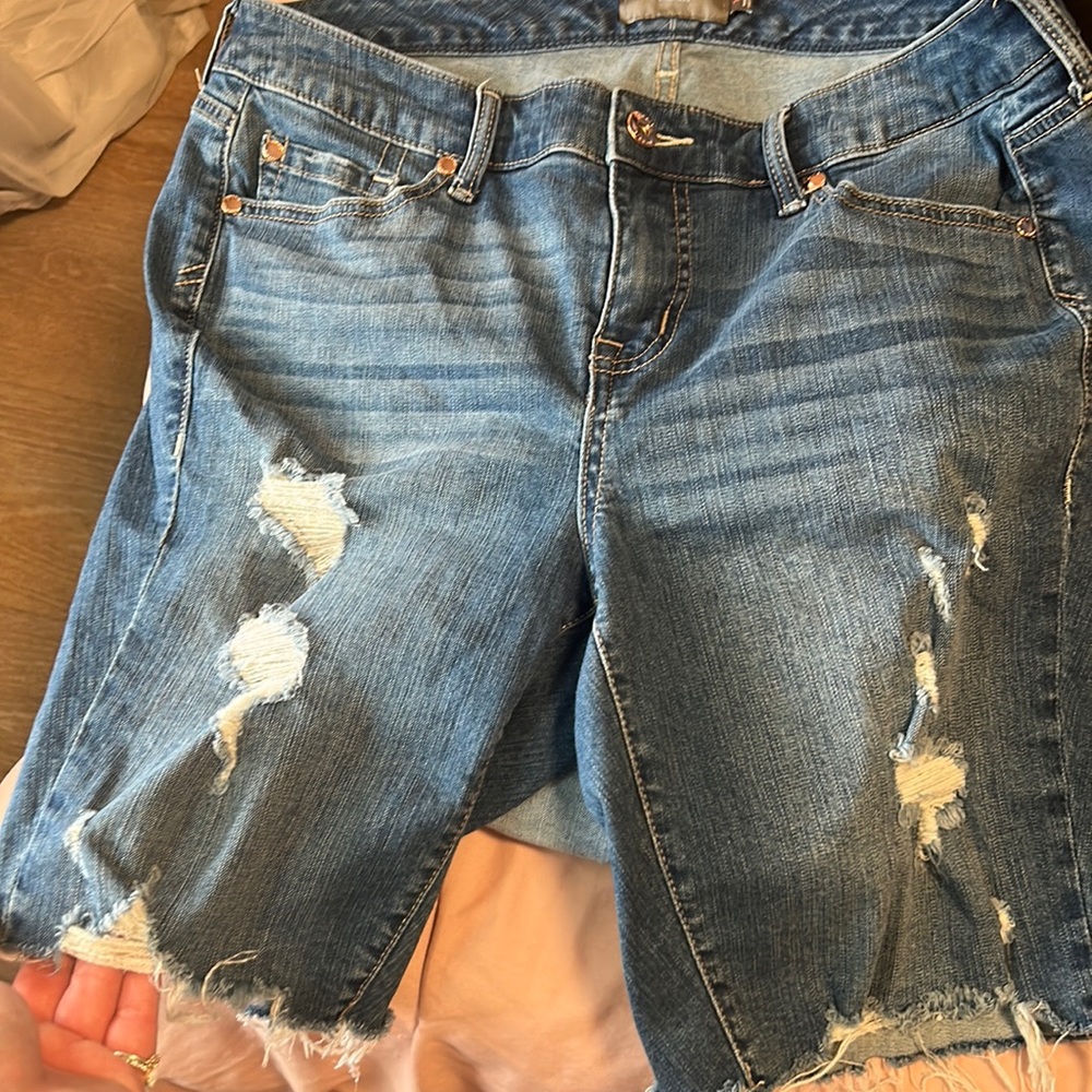 Torrid Jean shorts